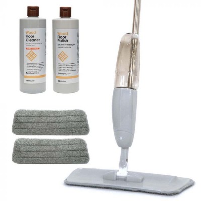 Wood Floor Cleaner & Polish Kit
