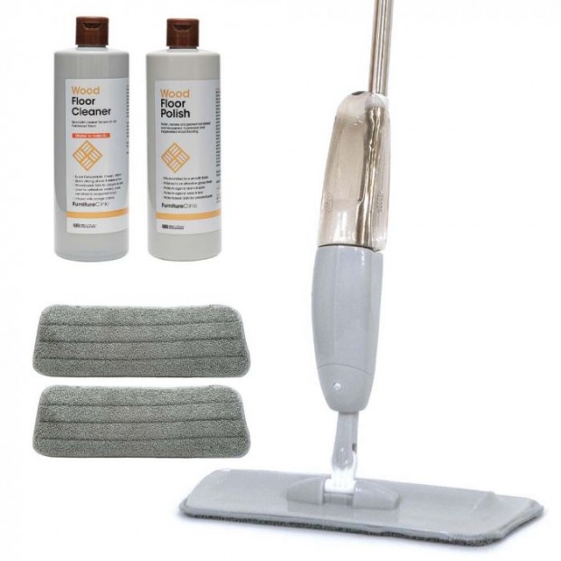 Wood Floor Cleaner & Polish Kit Wood Floor Cleaner & Polish Kit