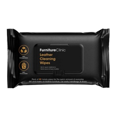 Leather Cleaning Wipes (80)